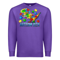 Purple autism rex Premium Sweatshirt - BarkalooDesign