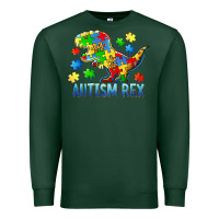 Sports Green autism rex Premium Sweatshirt - BarkalooDesign