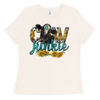 Bone Cow Junkie with Cow Ladies Tee - texasbilliewilder