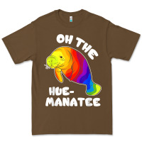 Cacao oh the hue manatee funny manatee shirts manatee gifts t shirt Premium Tee - longCreatives