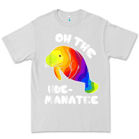 Dove Grey oh the hue manatee funny manatee shirts manatee gifts t shirt Premium Tee - longCreatives