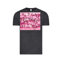Vintage Black ribbon  breast cancer Vintage Tee - CowGirlArtShop