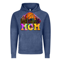 Vintage Denim basketball mom Vintage Hoodie - OliviaCreatesArt
