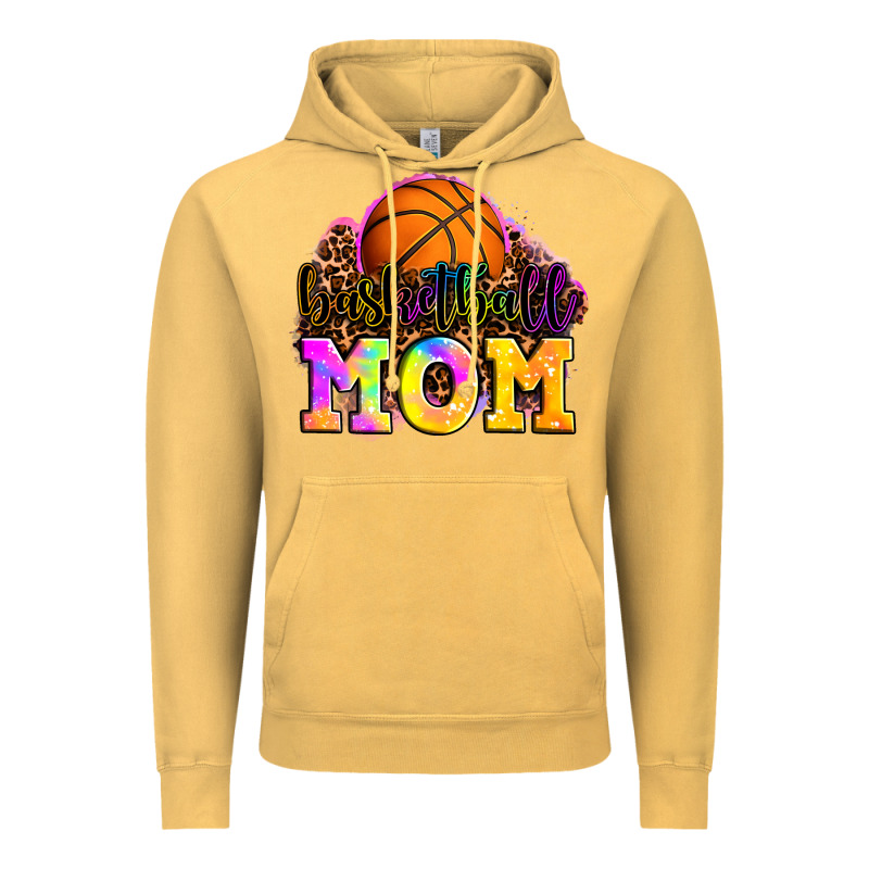 Basketball Mom Vintage Hoodie by OliviaCreatesArt | Teevron
