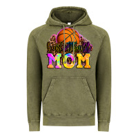 Vintage Olive basketball mom Vintage Hoodie - OliviaCreatesArt
