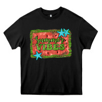Black summer vibes watermelon Heavy Core Tee - JahusDesignShop