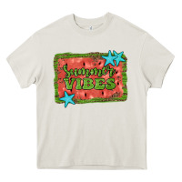 Cream summer vibes watermelon Heavy Core Tee - JahusDesignShop