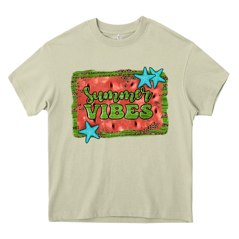 Summer Vibes Watermelon Heavy Core Tee by JahusDesignShop | Teevron