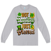 Moon Dust St. Patrick's Not lucky just blessed Long Sleeve Tee - OliviaCreatesArt