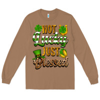 Toasted Coconut St. Patrick's Not lucky just blessed Long Sleeve Tee - OliviaCreatesArt