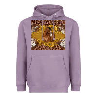 Lavender horse Heavyweight Hoodie - BarkalooDesign