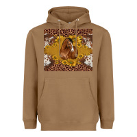 Toasted Coconut horse Heavyweight Hoodie - BarkalooDesign