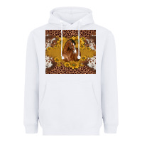 White horse Heavyweight Hoodie - BarkalooDesign
