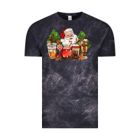 Cloud Black christmas santa coffee cups Vintage Tee - CowGirlArtShop