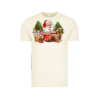 Vintage Arctic christmas santa coffee cups Vintage Tee - CowGirlArtShop