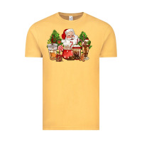 Vintage Mustard christmas santa coffee cups Vintage Tee - CowGirlArtShop