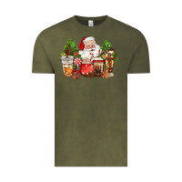 Vintage Olive christmas santa coffee cups Vintage Tee - CowGirlArtShop