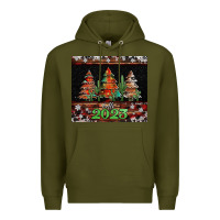 Army Green hello 2023 Premium Hoodie - Jasminsmagicworld
