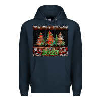 Navy hello 2023 Premium Hoodie - Jasminsmagicworld