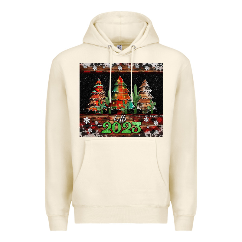 Hello 2023 Premium Hoodie by Jasminsmagicworld | Teevron