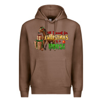All I Want For Christmas Is A Horse Premium Hoodie | Teevron