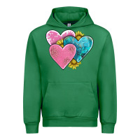 Emerald hearts Urban Hoodie - AdoDesignShop