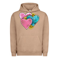 Pigment Burro hearts Urban Hoodie - AdoDesignShop