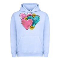 Pigment Grape Ice hearts Urban Hoodie - AdoDesignShop