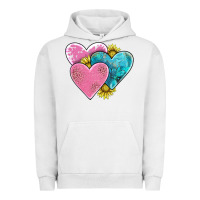 Pigment Lunar Rock hearts Urban Hoodie - AdoDesignShop
