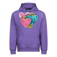 Tulip hearts Urban Hoodie - AdoDesignShop