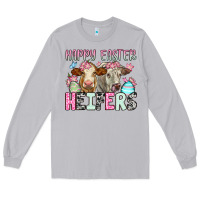 Moon Dust Happy Easter Heifers Long Sleeve Tee - OliviaCreatesArt