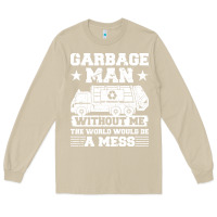 Mushroom garbage man gift t  shirt recycling trash garbage man t  shirt Long Sleeve Tee - longCreatives