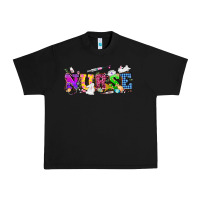 Black Easter nurse Easter Day Urban Heavy Tee - HowdyJamesFarm