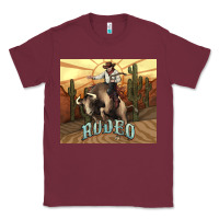 Burgundy Rodeo Cowboy bullfighter western 20oz skinny Classic Tee - HowdyJamesFarm