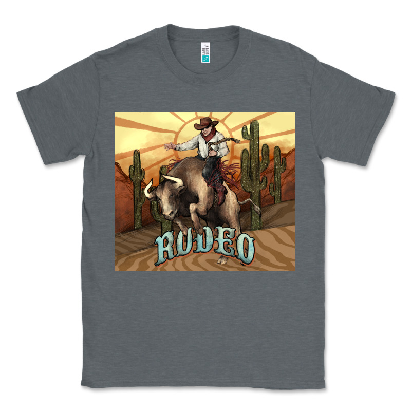 Rodeo Cowboy Bullfighter Western 20oz Skinny Classic Tee by HowdyJamesFarm | Teevron