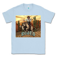 Dusty Blue Rodeo Cowboy bullfighter western 20oz skinny Classic Tee - HowdyJamesFarm