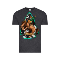 Vintage Black bucking bronco arrowhead Vintage Tee - Jasminsmagicworld