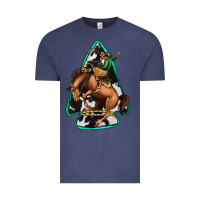 Vintage Denim bucking bronco arrowhead Vintage Tee - Jasminsmagicworld