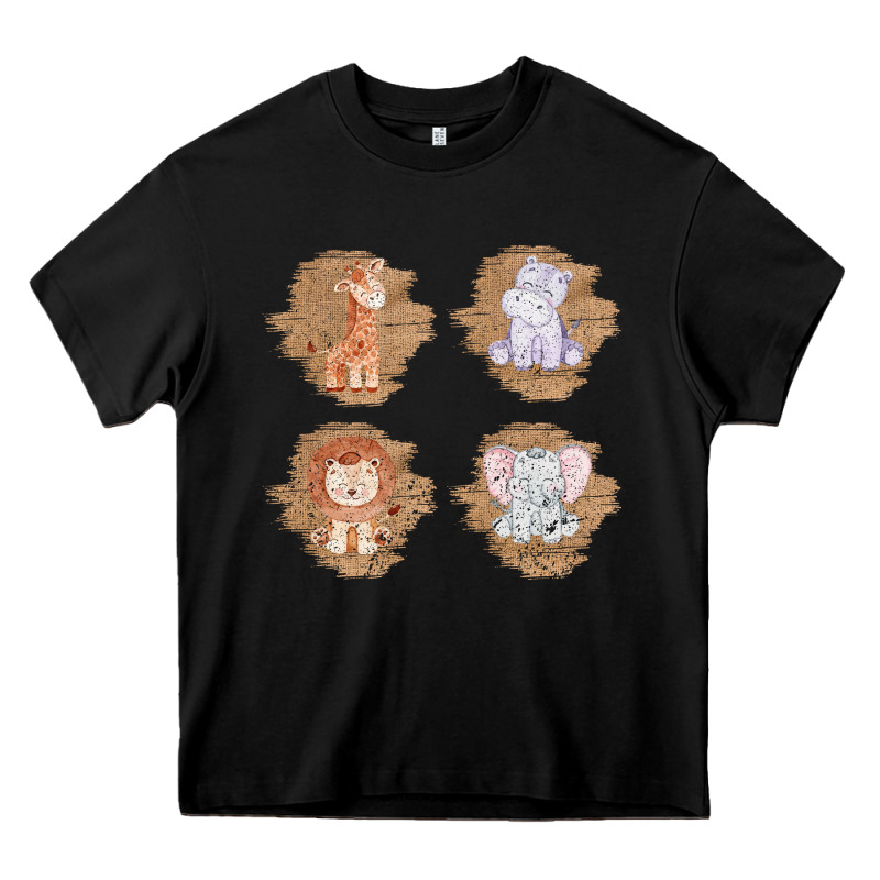 Safari Baby Animal Clipart Heavy Core Tee by Bettercallsaul | Teevron