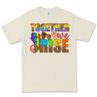 Bone LGBTQ+ together we rise Premium Tee - NancyCooperArtShop