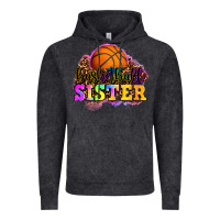 Vintage Black basketball sister Vintage Hoodie - OliviaCreatesArt