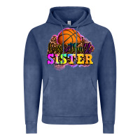 Vintage Denim basketball sister Vintage Hoodie - OliviaCreatesArt