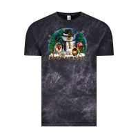 Cloud Black christmas vibes Vintage Tee - CowGirlArtShop