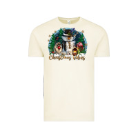 Vintage Arctic christmas vibes Vintage Tee - CowGirlArtShop