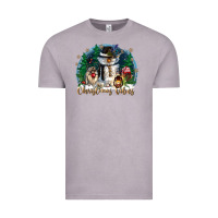 Vintage Zinc christmas vibes Vintage Tee - CowGirlArtShop