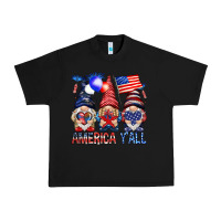 Black America y'all with gnomies Urban Heavy Tee - HowdyJamesFarm
