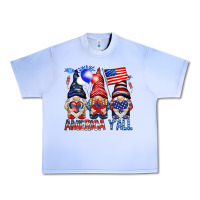 Grape Ice America y'all with gnomies Urban Heavy Tee - HowdyJamesFarm