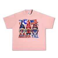 Salmon America y'all with gnomies Urban Heavy Tee - HowdyJamesFarm