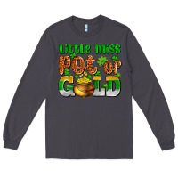 Smoke St. Patrick's little miss pot of gold Long Sleeve Tee - OliviaCreatesArt