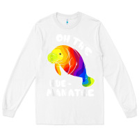 White oh the hue manatee funny manatee shirts manatee gifts t shirt Long Sleeve Tee - longCreatives